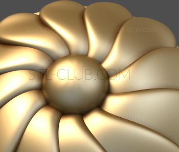 3D model Oval petals (STL)